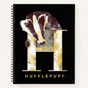 Harry Potter Waterverf HUFFLEPUFF™-badger Notitieboek