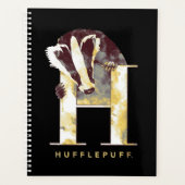 Harry Potter| Waterverf HUFFLEPUFF™-badger Planner (Voorkant)