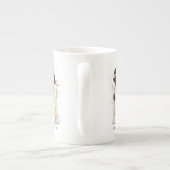 Harry Potter | Waterverf HUFFLEPUFF™-badger Porselein Kop (Achterkant)