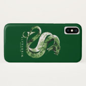 Harry Potter | Waterverf SLYTHERIN™-slang Case-Mate iPhone Case (Achterkant (horizontaal))