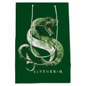 Harry Potter | Waterverf SLYTHERIN™-slang Medium Cadeauzakje (Achterkant)