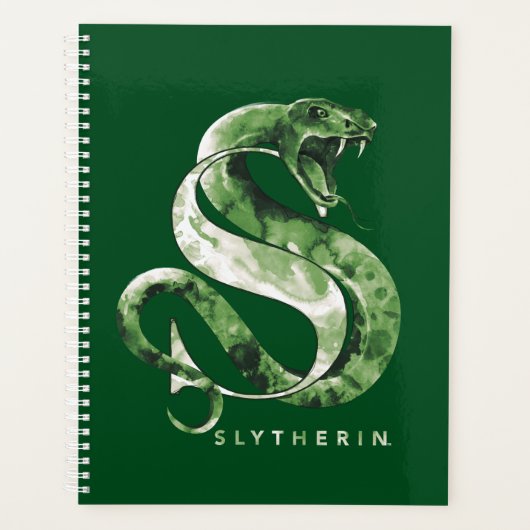 Harry Potter| Waterverf SLYTHERIN™-slang Planner (Voorkant)