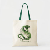 Harry Potter | Waterverf SLYTHERIN™-slang Tote Bag (Voorkant)