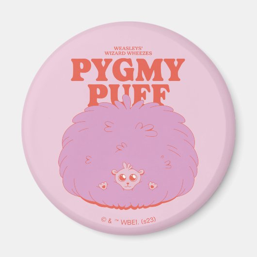 HARRY POTTER™ | Weasley's tover Pygmee Puff Magneet (Voorkant)