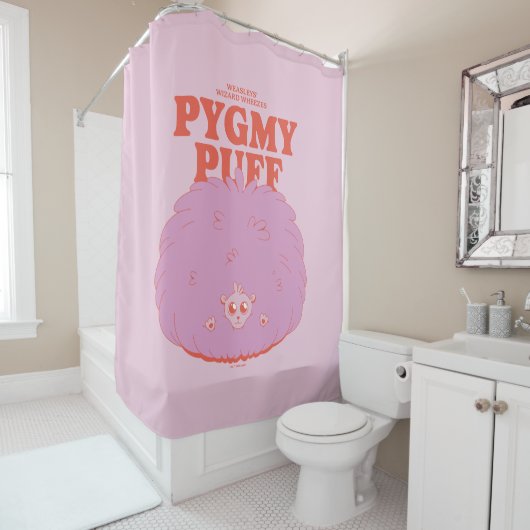 HARRY POTTER™ | Weasley's tover Pygmy Puff Douchegordijn (In situ)
