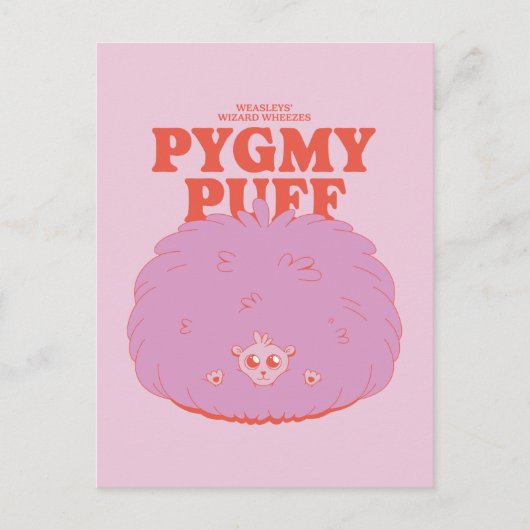 HARRY POTTER™ | Weasley's Wizard Pygmy Puff Briefkaart (Voorkant)