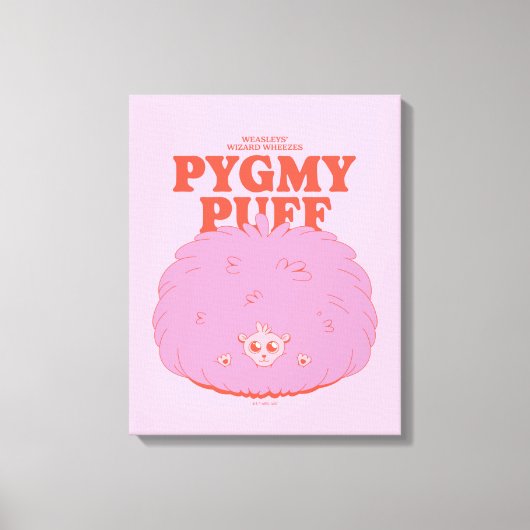HARRY POTTER™ | Weasley's Wizard Pygmy Puff Canvas Afdruk (Voorkant)