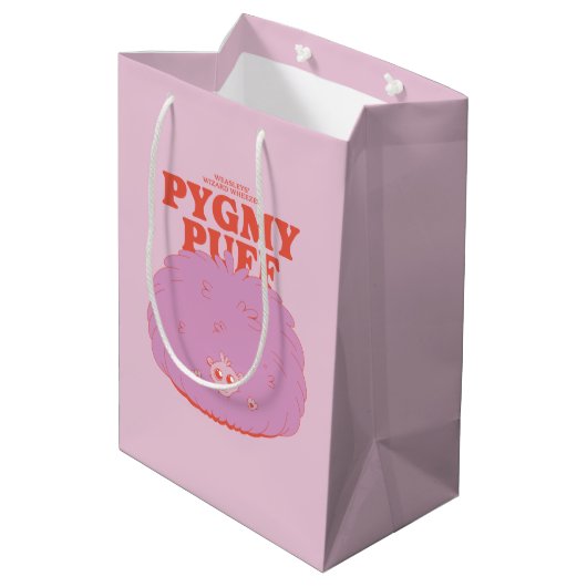 HARRY POTTER™ | Weasley's Wizard Pygmy Puff Medium Cadeauzakje (Achterkant Gekanteld)