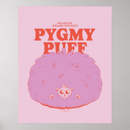 HARRY POTTER™ | Weasley's Wizard Pygmy Puff Poster (Voorkant)