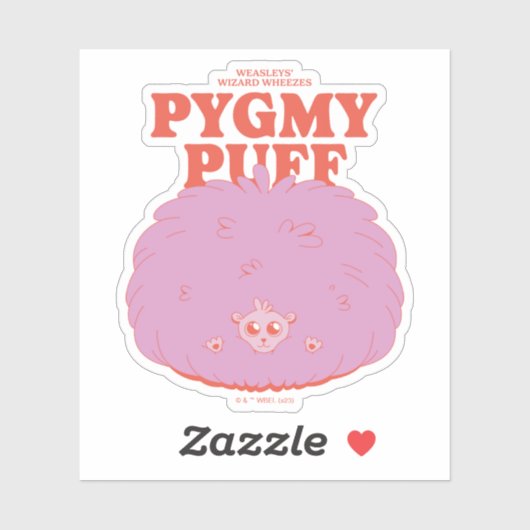HARRY POTTER™ | Weasley's Wizard Pygmy Puff Sticker (Vel)