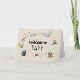 HARRY POTTER™ Welkom Baby Gefeliciteerd Kaart
