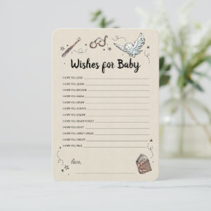 Harry Potter - Wensen voor Baby Kaart