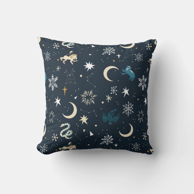 Harry Potter | Winter Constellation Pattern Kussen (Voorkant)