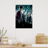 Harry Potter With Dumbledore Ron and Hermione 1 Poster (Keuken)