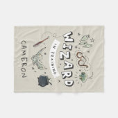 HARRY POTTER™ | Wizard in Training Fleece Deken (Voorkant (Horizontaal))