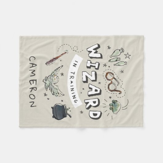 HARRY POTTER™ | Wizard in Training Fleece Deken (Voorkant (Horizontaal))