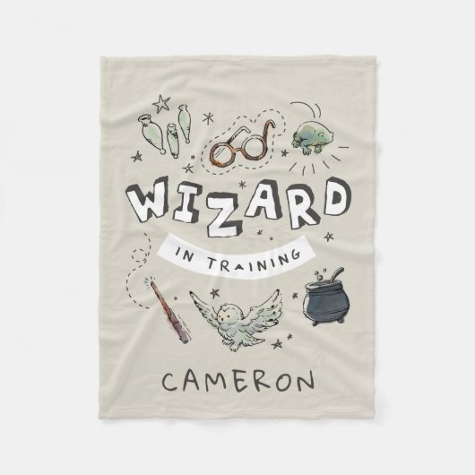 HARRY POTTER™ | Wizard in Training Fleece Deken (Voorkant)