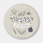 HARRY POTTER™ | Wizard in Training Magneet (Voorkant)