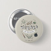 HARRY POTTER™ | Wizard in Training Ronde Button 5,7 Cm (Voorkant /achterkant)