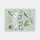 HARRY POTTER™ | Zoeker in Opleiding Fleece Deken (Voorkant (Horizontaal))