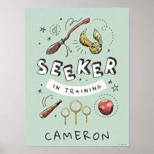 HARRY POTTER™ | Zoeker in Opleiding Poster (Voorkant)