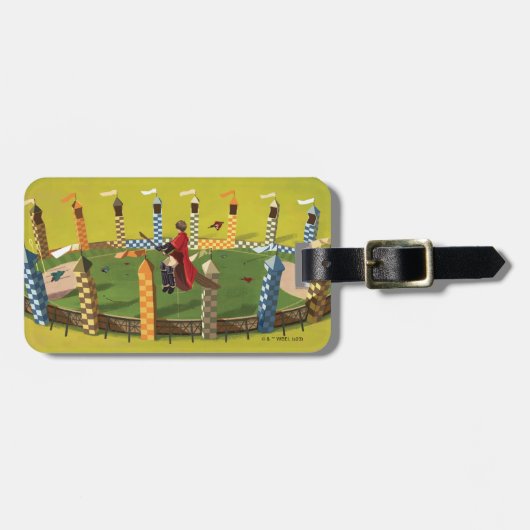 HARRY POTTER™ zoekt de Golden Snitch Bagagelabel (Voorkant horizontaal)