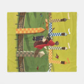 HARRY POTTER™ zoekt de Golden Snitch Fleece Deken (Voorkant (Horizontaal))