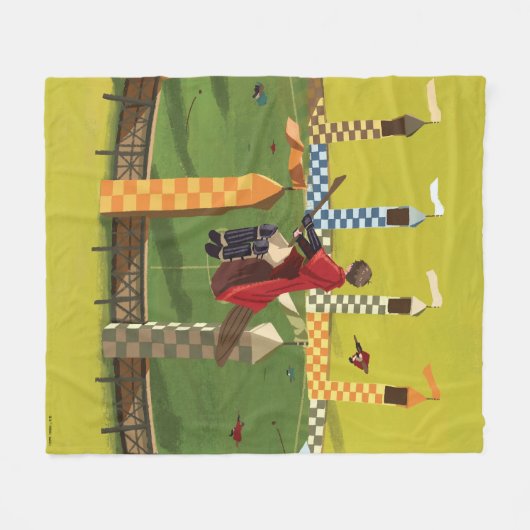 HARRY POTTER™ zoekt de Golden Snitch Fleece Deken (Voorkant (Horizontaal))