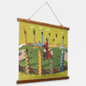 HARRY POTTER™ zoekt de Golden Snitch Hangend Wandkleed (Gebogen)