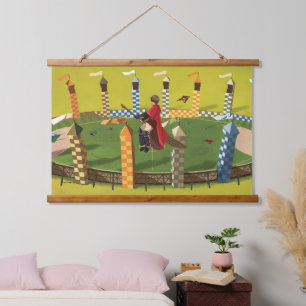 HARRY POTTER™ zoekt de Golden Snitch Hangend Wandkleed
