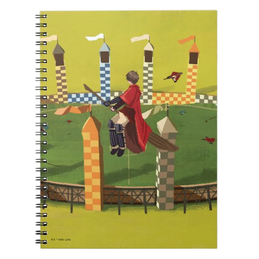 HARRY POTTER™ zoekt de Golden Snitch Notitieboek (Voorkant)