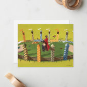 HARRY POTTER™ zoekt de Golden Snitch Notitiekaartje (Voorkant / Achterkant in situ)