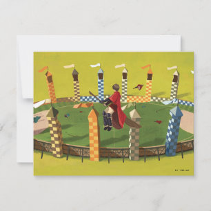 HARRY POTTER™ zoekt de Golden Snitch Notitiekaartje