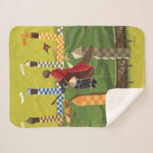 HARRY POTTER™ zoekt de Golden Snitch Sherpa Deken (Voorkant (horizontaal))