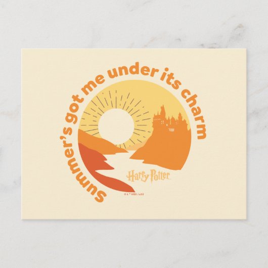 HARRY POTTER™ | Zomer Magic HOGWARTS™ Castle Briefkaart (Voorkant)