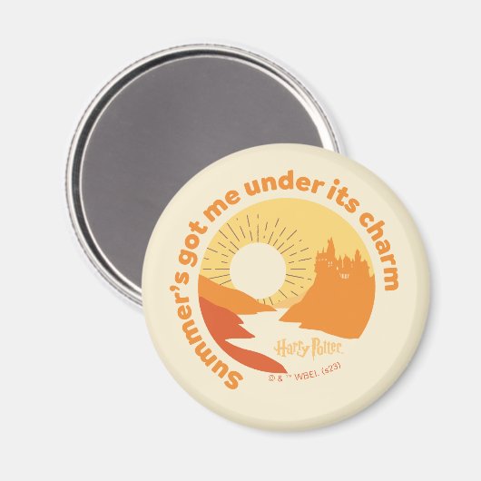 HARRY POTTER™ | Zomer Magic HOGWARTS™ Castle Magneet (Voorkant / Achterkant)