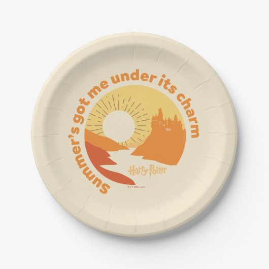 HARRY POTTER™ | Zomer Magic HOGWARTS™ Castle Papieren Bordje (Voorkant)