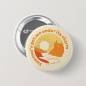 HARRY POTTER™ | Zomer Magic HOGWARTS™ Castle Ronde Button 5,7 Cm (Voorkant /achterkant)