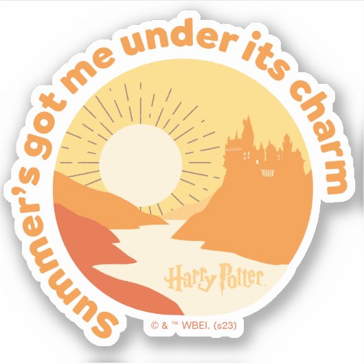 HARRY POTTER™ | Zomer Magic HOGWARTS™ Castle Sticker (Voorkant)