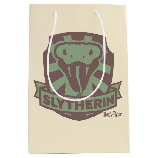 HARRY POTTER™ | Zomer Magie SLYTHERIN™ Wapen Medium Cadeauzakje (Voorkant)