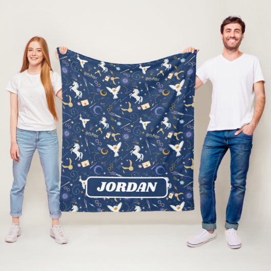 HARRY POTTER™ Zomer Zonnewende Icoon Patroon Fleece Deken (In situ)
