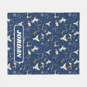 HARRY POTTER™ Zomer Zonnewende Icoon Patroon Fleece Deken (Voorkant (Horizontaal))