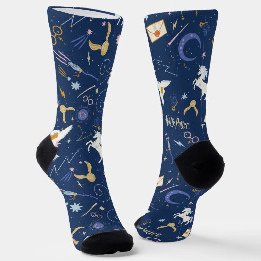 HARRY POTTER™ Zomer Zonnewende Icoon Patroon Sokken (Gebogen)