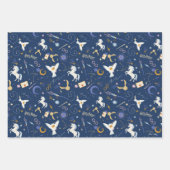 HARRY POTTER™ Zomerzonnewende Icoonpatroon Inpakpapier Vel (Voorkant 2)
