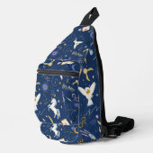 HARRY POTTER™ Zomerzonnewende Icoonpatroon Sling Bag (Rechterhoek)