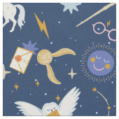 HARRY POTTER™ Zomerzonnewende Icoonpatroon Stof (Close Up)