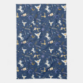 HARRY POTTER™ Zomerzonnewende Icoonpatroon Theedoek (Verticaal)