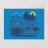 Harry Potter | Zwart meer naar Hogwarts Briefkaart (Voorkant)