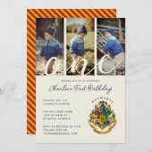 Harry Potter | Zweinstein 1e Verjaardag Foto Kaart (Voorkant / Achterkant)