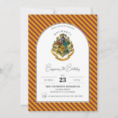 Harry Potter Zweinstein Crest Arch Verjaardag Kaart (Voorkant)